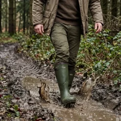 Bottes Pioneer Nord Hunting Green isolation caoutchouc 40 à 46