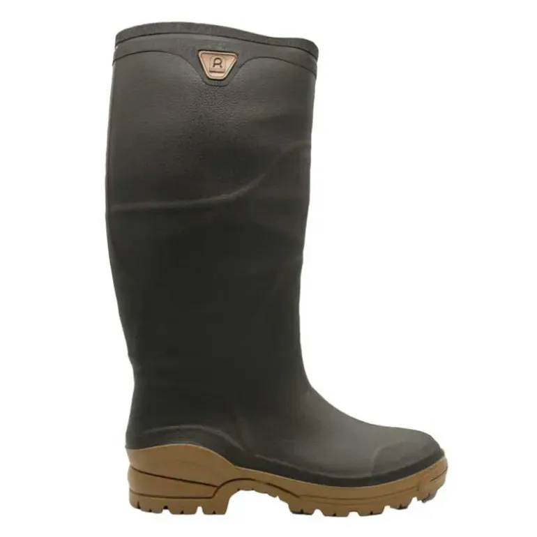 Bottes Rouchette Optimum résistantes lisier et hydrocarbures marron