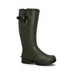 Bottes Veneur néo Homme - Vert 100% Caoutchouc