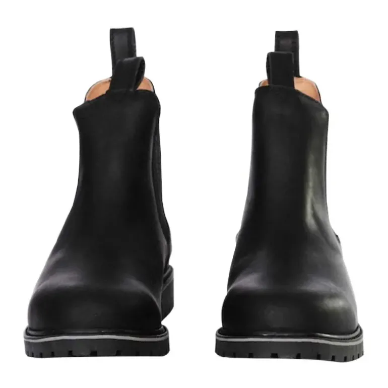 Bottines Chelsea Heritage Farmer Brighton cuir noir 40 à 47