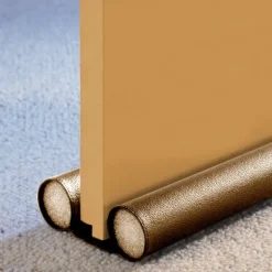 Boudin de porte stop froid, bas de porte double isolant