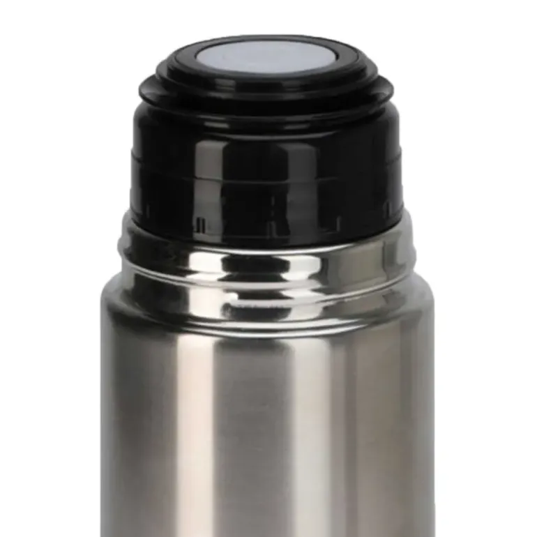 Bouteille isolante acier inox 1L 8x31,7cm + 2 tasses 180ml