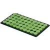 Bouton lapin ou lièvre vert – Lot de 100 Ø16mm