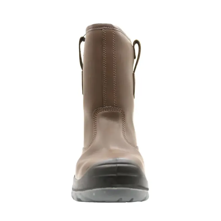Box bottes de sécurité Alaska S3 cuir marron embout acier