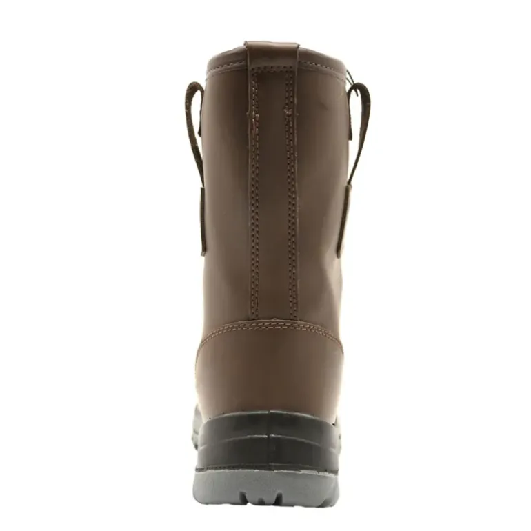 Box bottes de sécurité Alaska S3 cuir marron embout acier