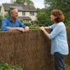 Brande de bruyère naturelle Largeur 5 m Hauteur 1.5 m
