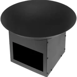 Brasero métal noir sur support Ø 57cm