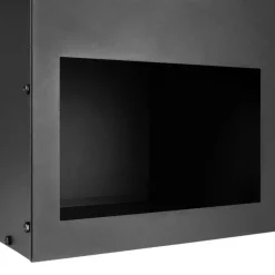 Brasero métal noir sur support Ø 57cm