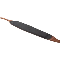 Bretelle fusil antidérapante large Cobra cuir véritable