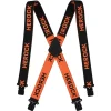 Bretelles Seri Herock® - Noir et Orange - Homme
