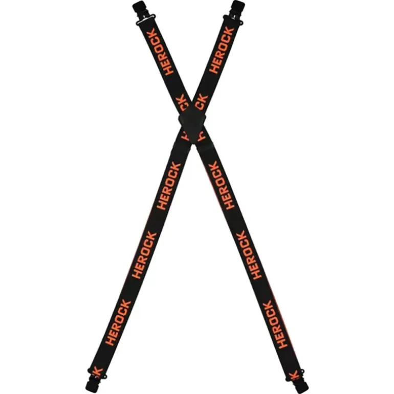 Bretelles Seri Herock® - Noir et Orange - Homme