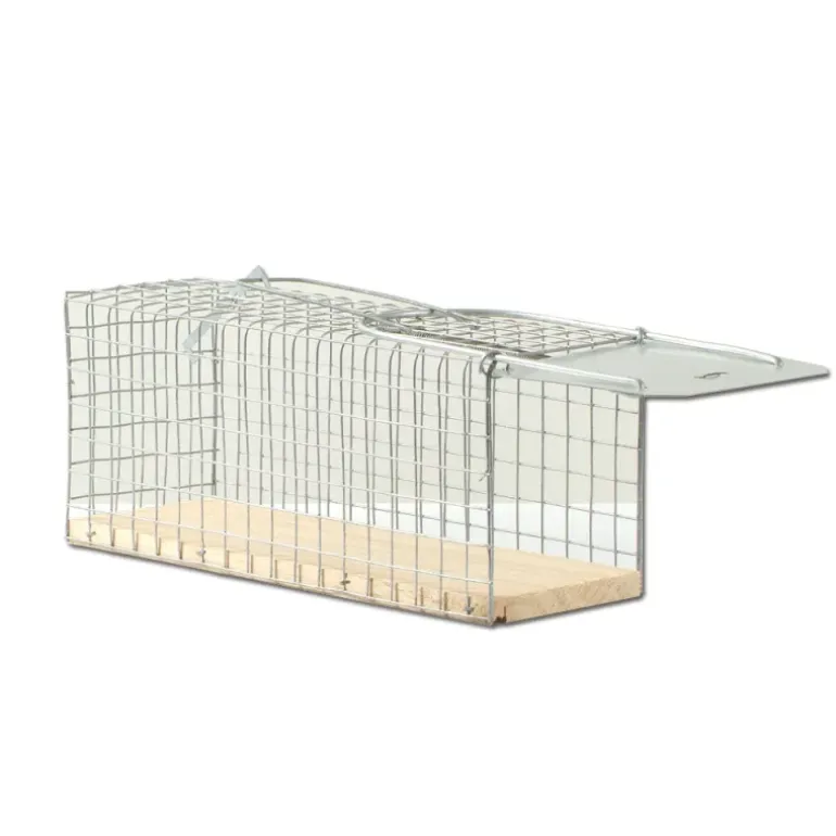 Cage piège à souris 1 entrée 12 X 5 X 5 cm