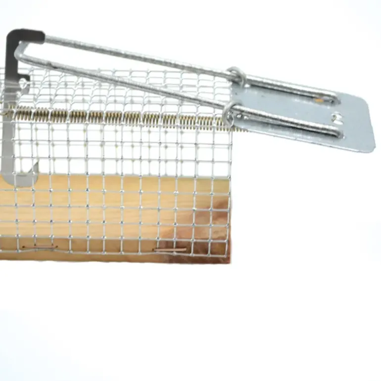 Cage piège à souris 2 entrées 12 X 5 X 5 cm
