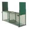 Cage piège acier galvanisé thermolaqué 100x25x25cm