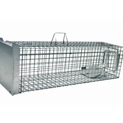 Cage-piège Strong trappe glissière 3 poignées 140X34X34 cm