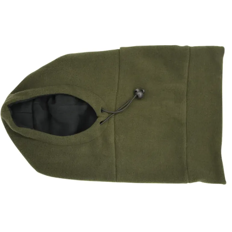 Cagoule polaire réglable douce et chaude - Modèle confortable