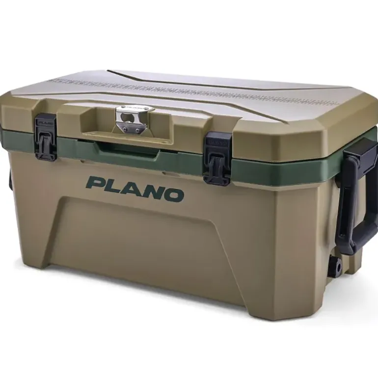 Caisse isotherme 30L Plano® verte - Étanche et résistante avec panier amovible