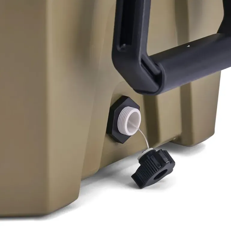 Caisse isotherme 30L Plano® verte - Étanche et résistante avec panier amovible