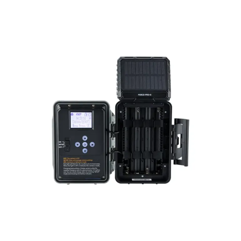 Caméra de Chasse Force Pro-S 4K HD, 10,6 x 19,6 x 7,6cm