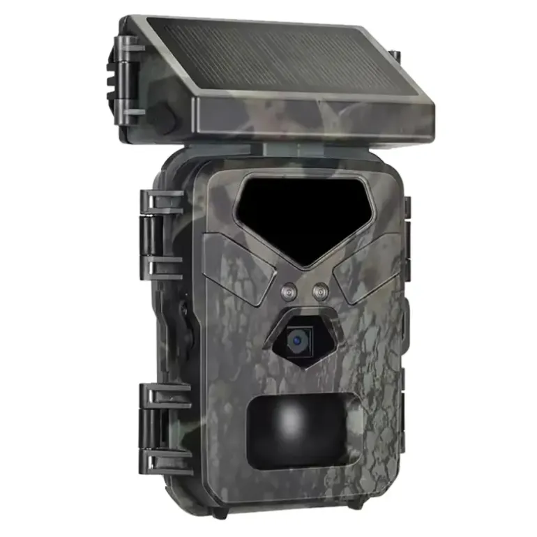 Caméra Solaire Night Vision 20MP - Détection Rapide & Autonome