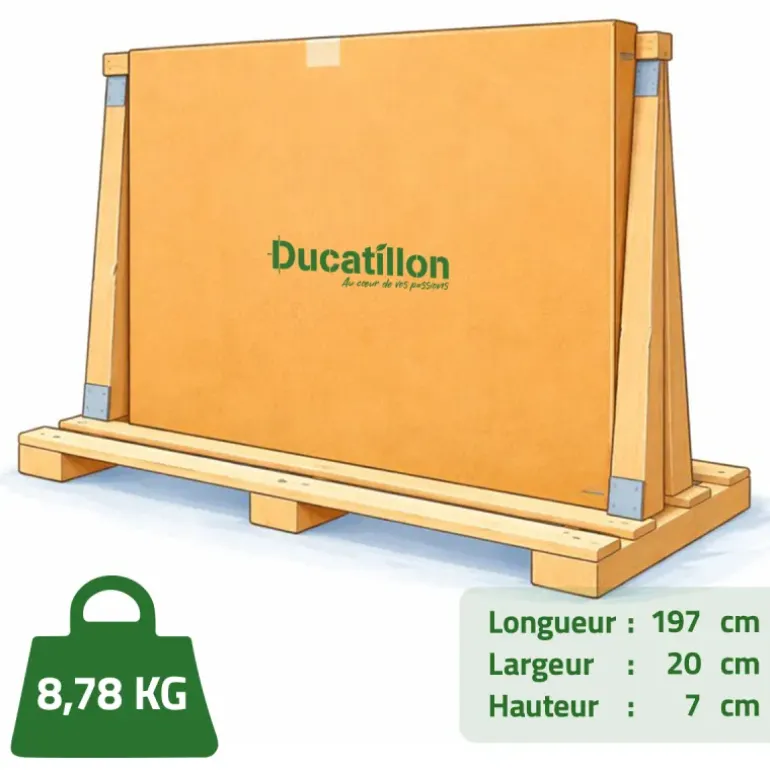 Canisse bambou fendu Largeur 3 m hauteur 1,95 m