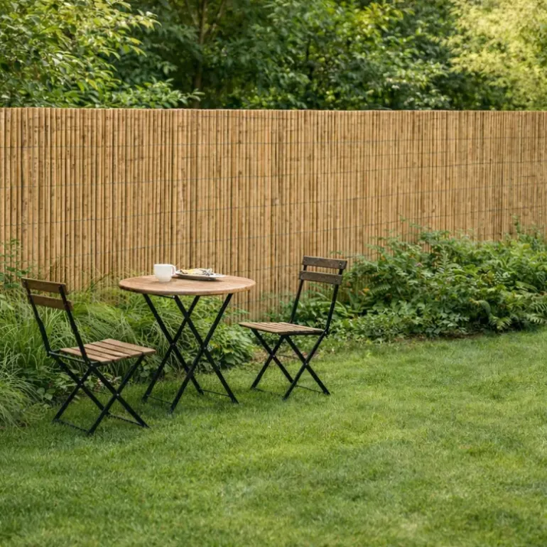Canisse bambou fendu Largeur 5 m hauteur 1,95 m
