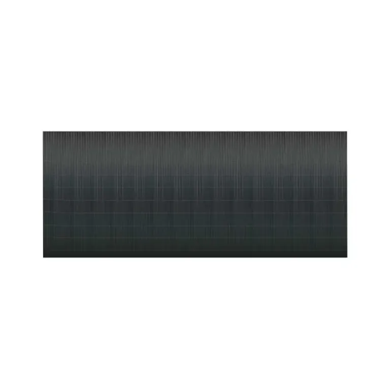 Canisse PVC occultant double face 1x5m gris - Kit complet avec fixation