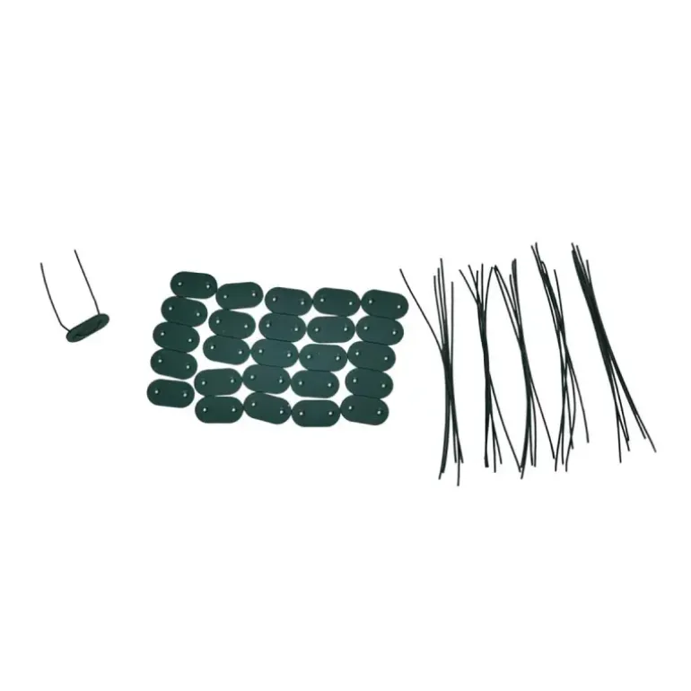Canisse PVC occultant double face 1x5m vert - Kit complet avec fixation