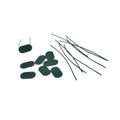 Canisse PVC occultant double face 1,5x3m vert - Kit complet avec fixation