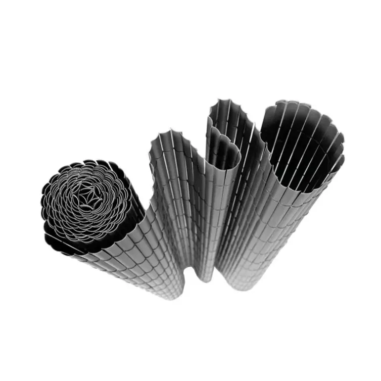 Canisse PVC occultant simple face 1x3m gris - Kit de fixation inclus