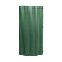Canisse PVC occultant simple face 1x3m vert - Kit de fixation inclus
