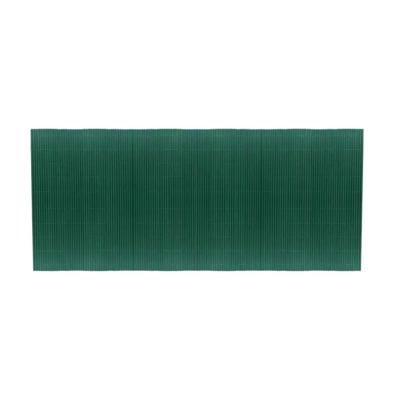 Canisse PVC occultant simple face 1x3m vert - Kit de fixation inclus