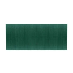 Canisse PVC occultant simple face 1,5x5m vert - Kit de fixation inclus