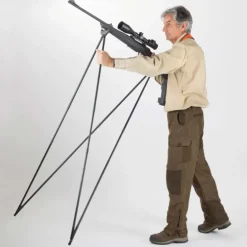 Canne de pirsh Bush alu 6060T6 nylon, 170cm montée vert kaki