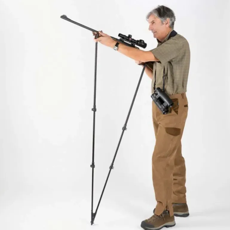 Canne de pirsh Monteria alu 7075 T6 nylon réglable de 75 à 165cm