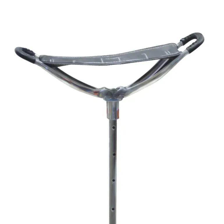 Canne siège en aluminium, hauteur 50-80cm, 35 x 10cm
