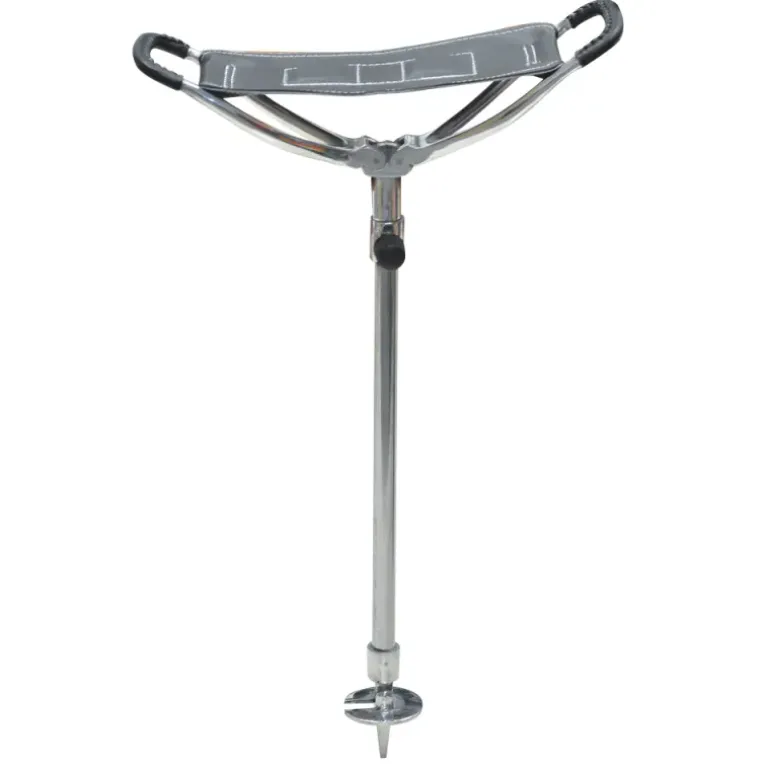 Canne siège en aluminium, hauteur 50-80cm, 35 x 10cm