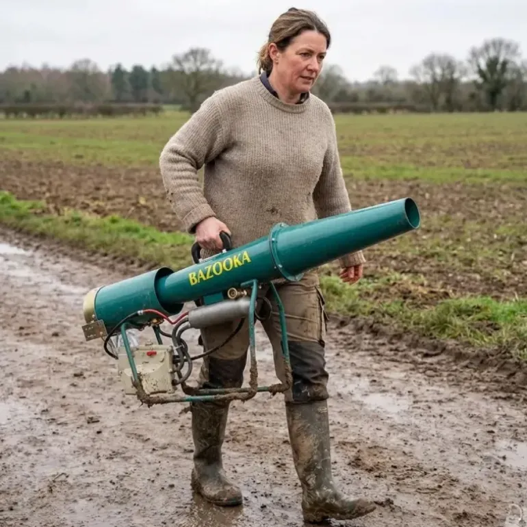 Canon à gaz Bazooka DBS-MC 125dB piézoélectrique 4ha propane