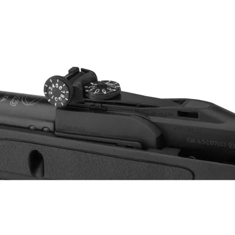 Carabine Junior Delta Black canon acier gainé 4.5mm 7,5J L94cm