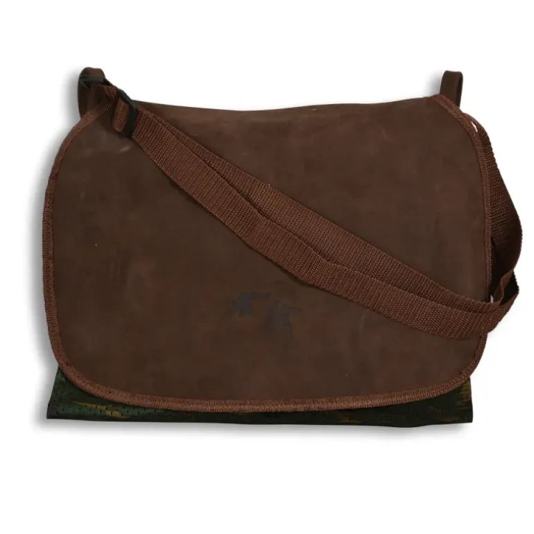 Carnier cuir haute qualité, motif bécasse 38 x 30cm