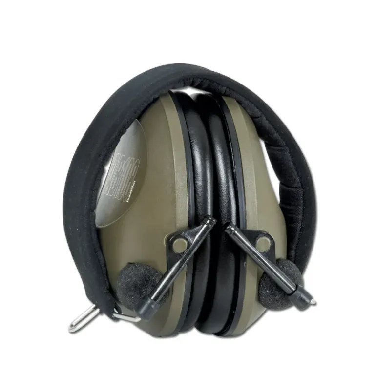 Casque anti bruit électronique son stéréo volume réglable