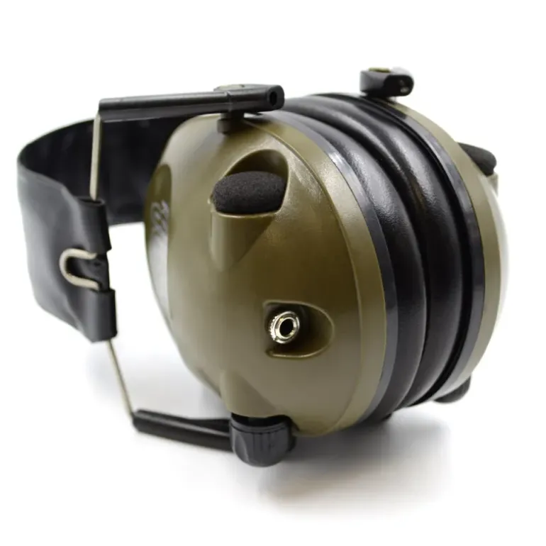Casque anti bruit électronique son stéréo volume réglable