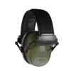 Casque atténuation anti bruit 2 micros son stéréo avec cable jack kaki