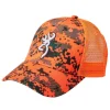 Casquette chasse digi blaze coton polyester orange noir
