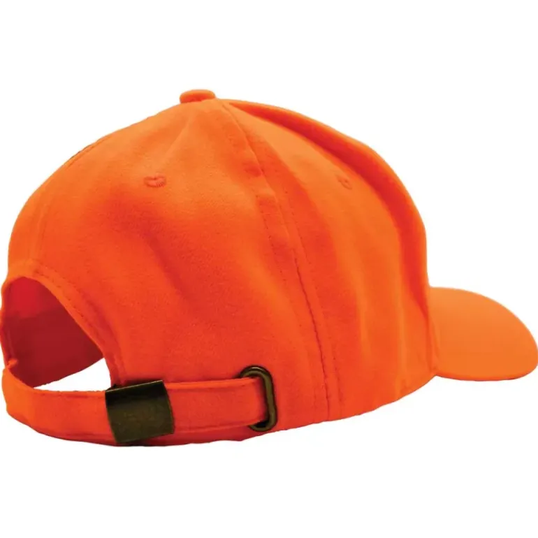 Casquette confort brodé sanglier tissu respirant orange