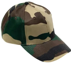 Casquette enfant rigide coton polyester camo CE taille unique