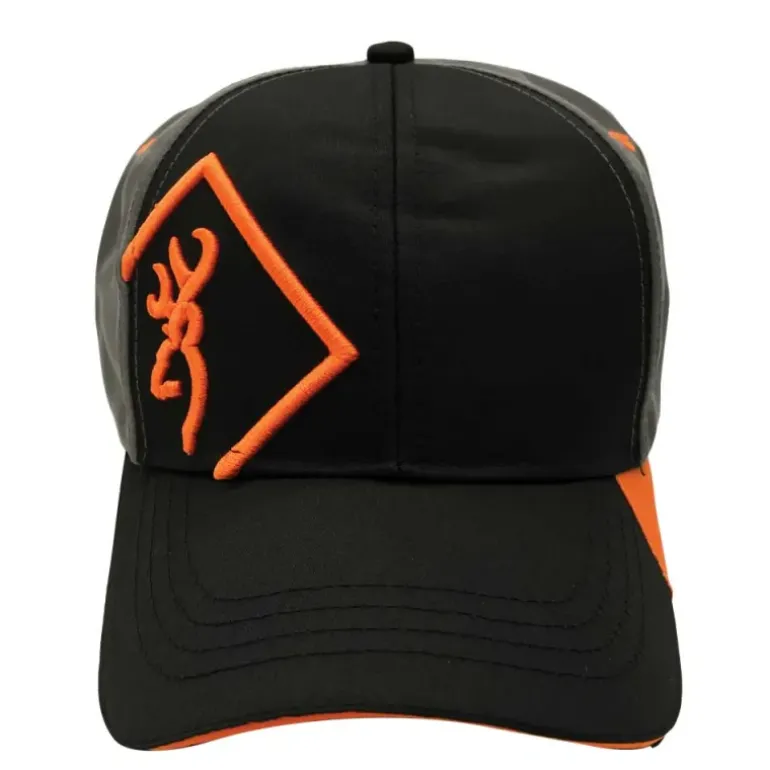 Casquette Helios confort respirante grise orange taille unique