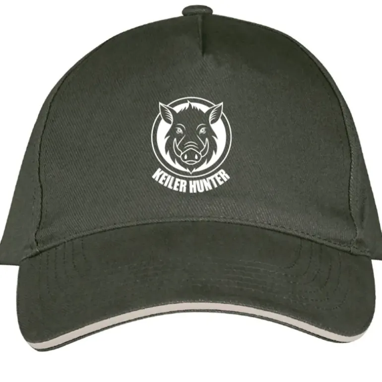 Casquette Keiler Hunter Army/Beige logo 3