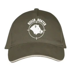 Casquette Keiler Hunter Coton Army/Beige Réglable logo 1