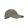Casquette visière rigide velcro coton verte taille unique